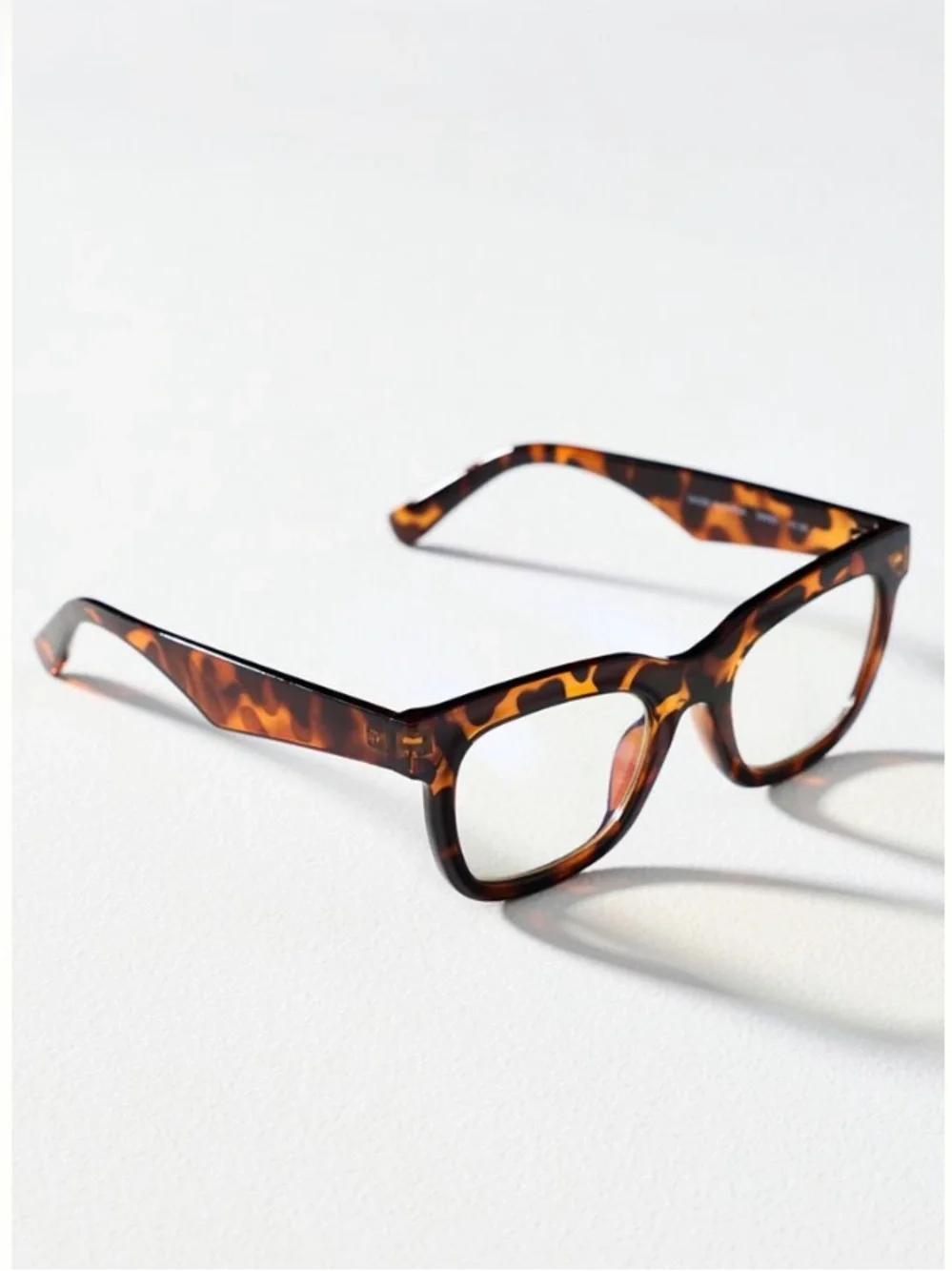 Anthropologie AJ Morgan Curved Square Readers NWT